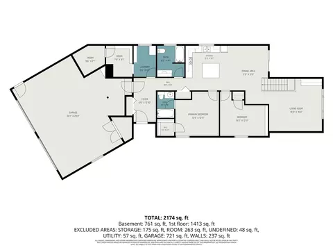 Floorplan - 1060 N Meadowbrook, White Cloud, MI 49349 photo 1 of 2