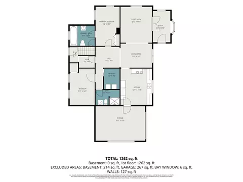 Floorplan - 1230 Longfellow, Jackson, MI 49202 photo 1 of 4
