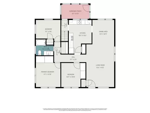 Floorplan - 2117 Edwin, Lansing, MI 48911 photo 3 of 4
