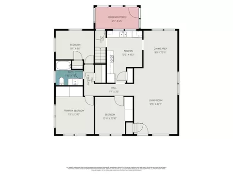 Floorplan - 2117 Edwin, Lansing, MI 48911 photo 1 of 4