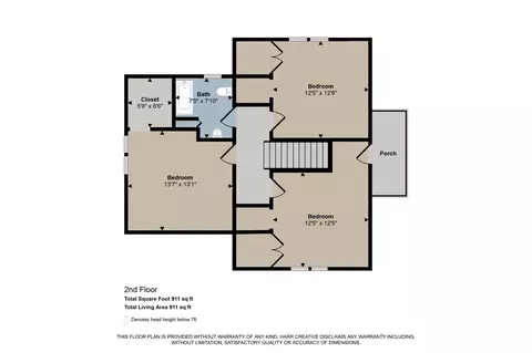 Floorplan - 404 S S Brg, Belding, MI 48809 photo 2 of 3