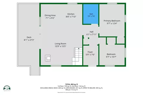 Floorplan - 3821 W Baseline, White Cloud, MI 49349 photo 1 of 3
