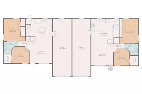 Floorplan - 513 19th, Jackson, MI 49203 photo 2 of 2