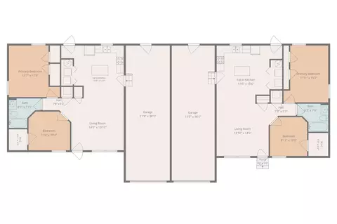 Floorplan - 513 19th, Jackson, MI 49203 photo 1 of 2