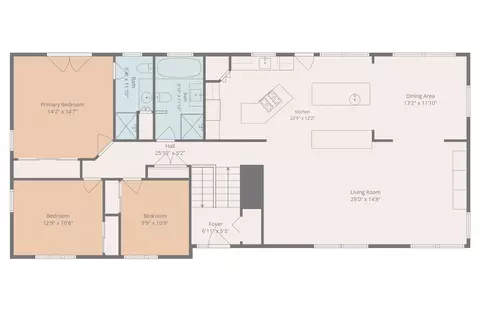 Floorplan - 3600 Hendee, Jackson, MI 49201 photo 3 of 4