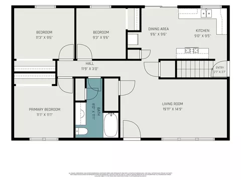 Floorplan - 524 Graham, Cassopolis, MI 49031 photo 1 of 1