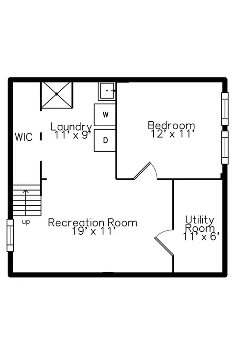 Floorplan - 1408 E Park, Ann Arbor, MI 48104 photo 3 of 3
