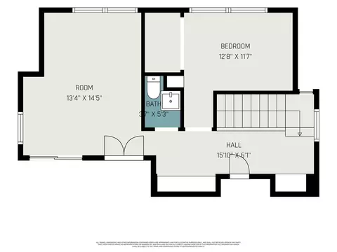 Floorplan - 623 Clinton, Flint, MI 48507 photo 2 of 6