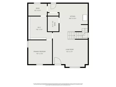 Floorplan - 623 Clinton, Flint, MI 48507 photo 1 of 6