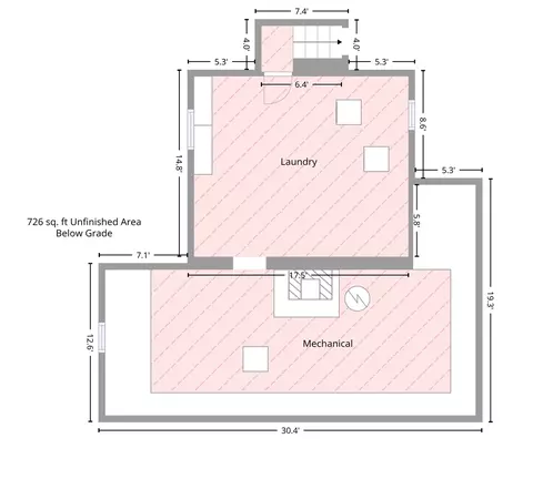 Floorplan - 615 2nd, Jackson, MI 49203 photo 8 of 8