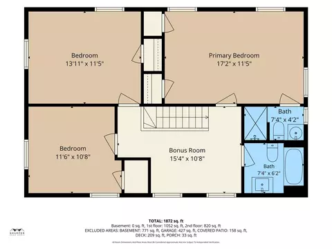 Floorplan - 1058 Orchard, Adrian, MI 49221 photo 4 of 4