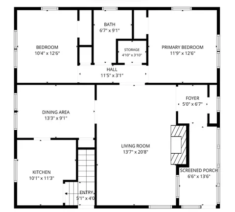 Floorplan - 114 E Southeastern, Galien, MI 49113 photo 2 of 2