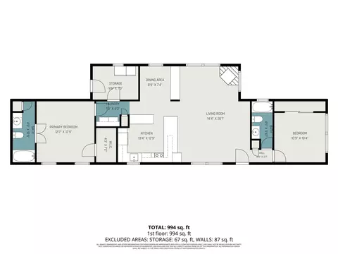 Floorplan - 17039 3rd, Arcadia, MI 49613 photo 1 of 1