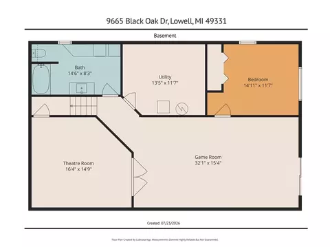 Floorplan - 9665 Black Oak, Lowell, MI 49331 photo 3 of 3