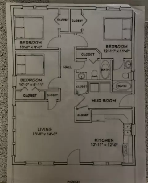 Floorplan - 751 Tomlinson, Jackson, MI 49203 photo 1 of 1