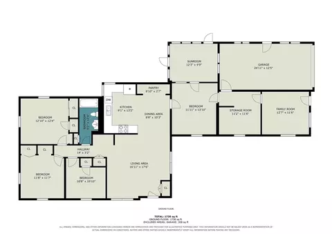 Floorplan - 2637 Lucerne, Jackson, MI 49201 photo 1 of 2