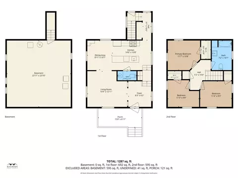Floorplan - 1136 Cooper, Jackson, MI 49202 photo 4 of 4