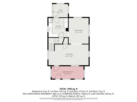 Floorplan - 113 E Robinson, Jackson, MI 49203 photo 1 of 4