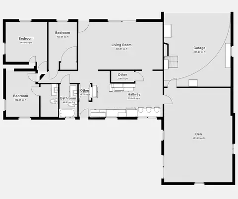 Floorplan - 965 E Remus, Mount Pleasant, MI 48858 photo 1 of 1