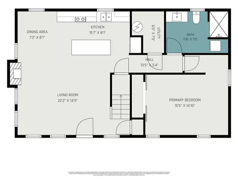 Floorplan - 375 S Maple, Branch, MI 49402 photo 1 of 2