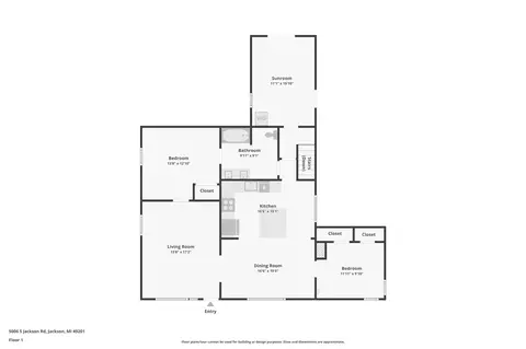 Floorplan - 5006 S Jackson, Jackson, MI 49201 photo 2 of 2