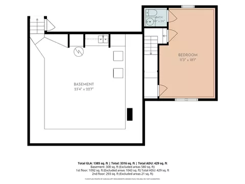 Floorplan - 716 Root, Belding, MI 48809 photo 2 of 4