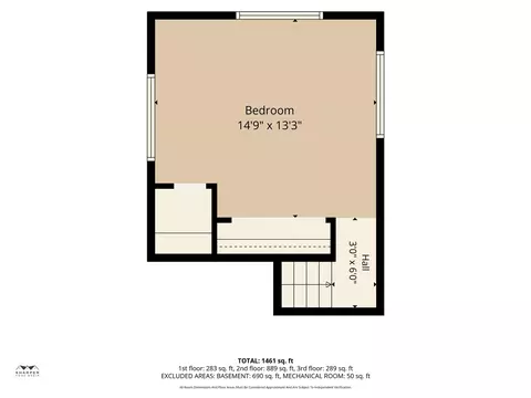 Floorplan - 208 S Brown, Jackson, MI 49203 photo 2 of 4