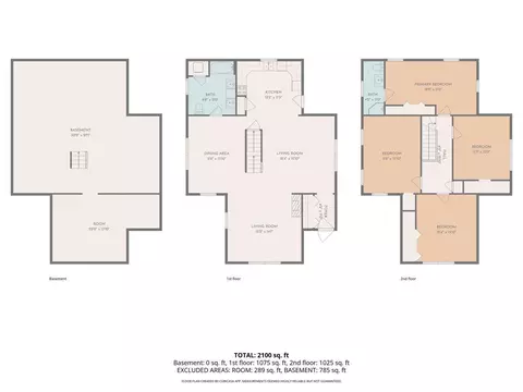 Floorplan - 607 Pine, Manistee, MI 49660 photo 1 of 4