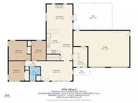 Floorplan - 1304 Joseph, Jackson, MI 49202 photo 1 of 5