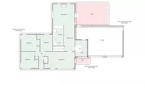 Floorplan - 1304 Joseph, Jackson, MI 49202 photo 4 of 5