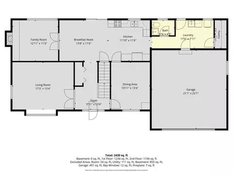 Floorplan - 705 W Bemis, Saline, MI 48176 photo 1 of 6