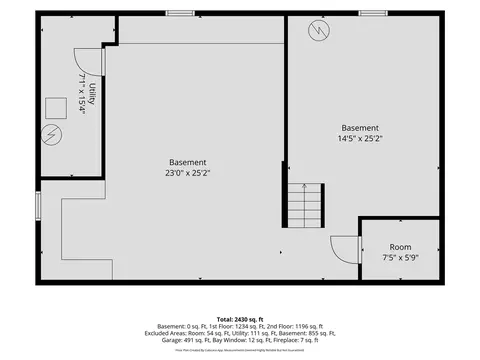 Floorplan - 705 W Bemis, Saline, MI 48176 photo 6 of 6