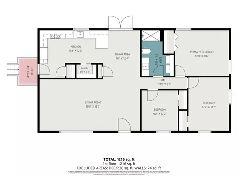 Floorplan - 3501 Evergreen, Stanton, MI 48888 photo 2 of 2