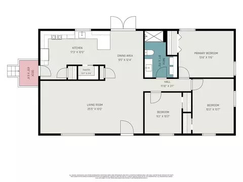Floorplan - 3501 Evergreen, Stanton, MI 48888 photo 1 of 2