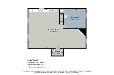 Floorplan - 415 Hunt, Lowell, MI 49331 photo 3 of 3