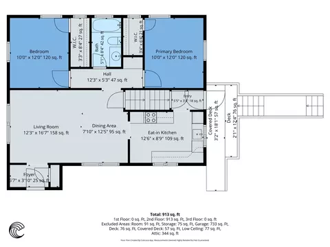 Floorplan - 1815 E Glendora, Buchanan, MI 49107 photo 3 of 4