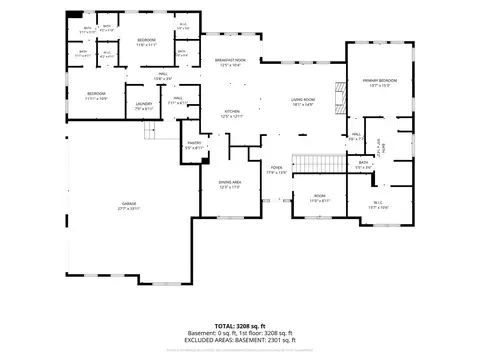 Floorplan - 7997 Bergin, Howell, MI 48843 photo 4 of 6