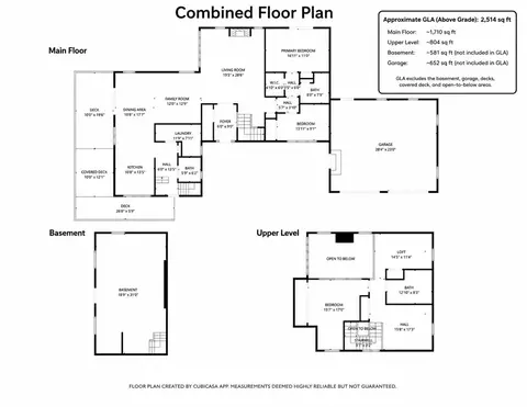 Floorplan - 5260 N Hockaday, Gladwin, MI 48624 photo 1 of 4