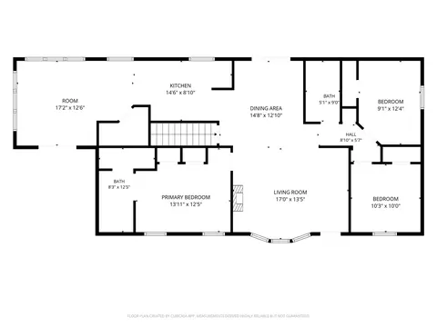 Floorplan - 733 N Main, Evart, MI 49631 photo 2 of 3