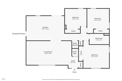 Floorplan - 332 Cherokee, Jackson, MI 49202 photo 4 of 4