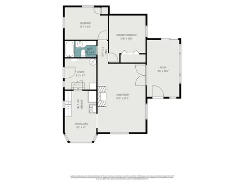 Floorplan - 30925 Beverly, Romulus, MI 48174 photo 1 of 1