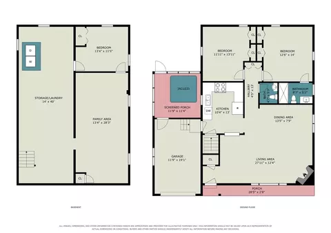 Floorplan - 724 Crescent, Jackson, MI 49203 photo 2 of 3
