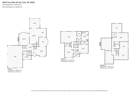 Floorplan - 6990-6992 2 Mile, Ada, MI 49301 photo 5 of 7