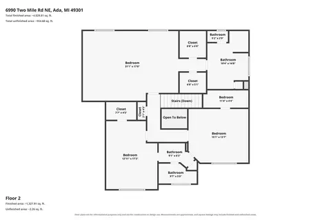 Floorplan - 6990-6992 2 Mile, Ada, MI 49301 photo 7 of 7