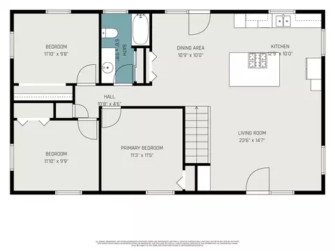 Floorplan - 10457 S Gordon, Grant, MI 49327 photo 1 of 2