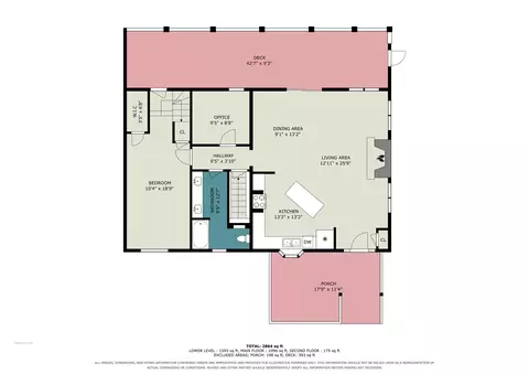 Floorplan - 11112 Glenview, Jerome, MI 49249 photo 2 of 3