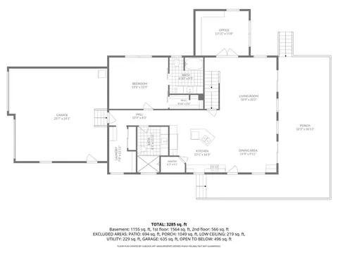 Floorplan - 6375 Morgan, Osseo, MI 49266 photo 1 of 4