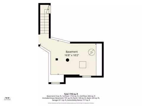 Floorplan - 1011 Backus, Jackson, MI 49202 photo 3 of 7
