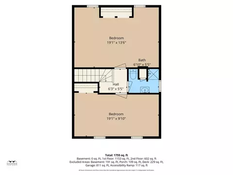 Floorplan - 1011 Backus, Jackson, MI 49202 photo 2 of 7