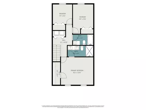Floorplan - 2921 Summers, Troy, MI 48084 photo 2 of 3